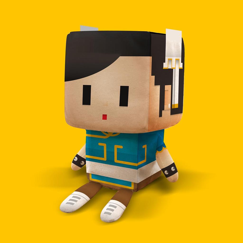 Capcom VOXENATION Plush Toy 40th Street Fighter Chun-Li Approx. H160 x W80 x D80mm Made of polyester and cotton