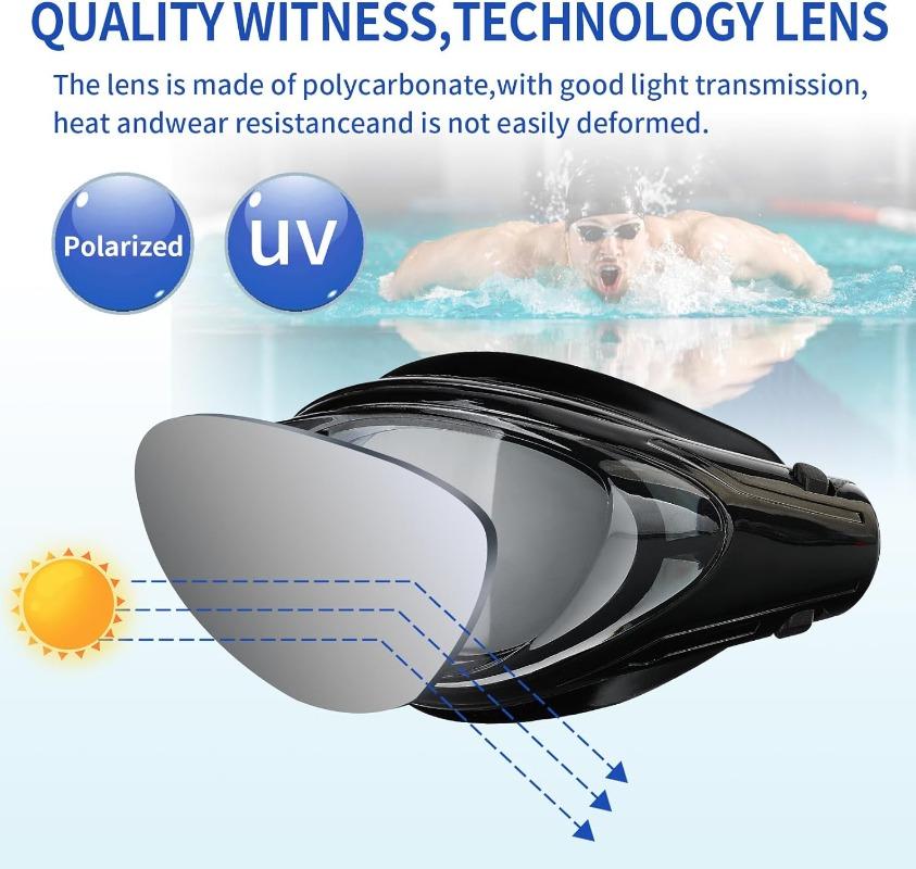 Yüzme Gözlüğü Erkek ve Kadın Silikon Yüzme Spor Gözlüğü