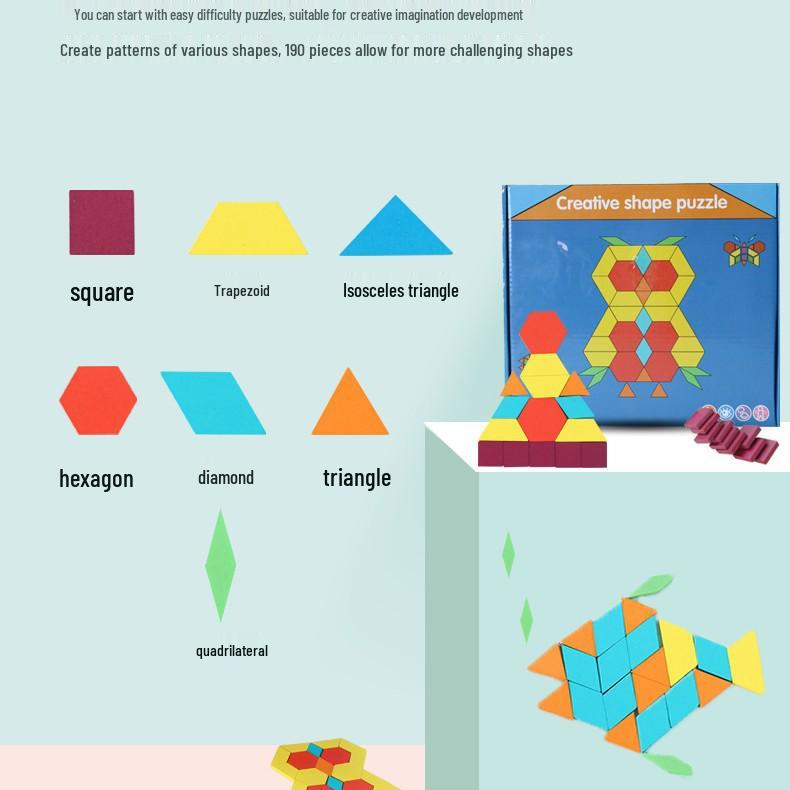 Children's Wooden Jigsaw Puzzle for Early Education and Cognitive Development