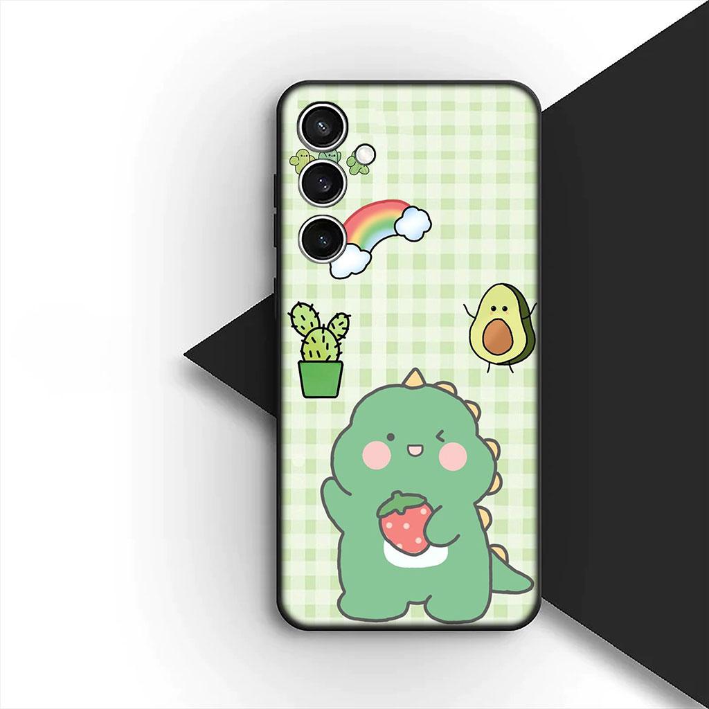 Phone Cover for Samsung Galaxy S22 S21 S20 FE Ultra Plus A07 A17 A15 A16 A25 A57 A37 Soft Silicone Case Wallpaper Dinosaurs