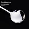 Shibua Thickened Stainless Steel Round Spoons