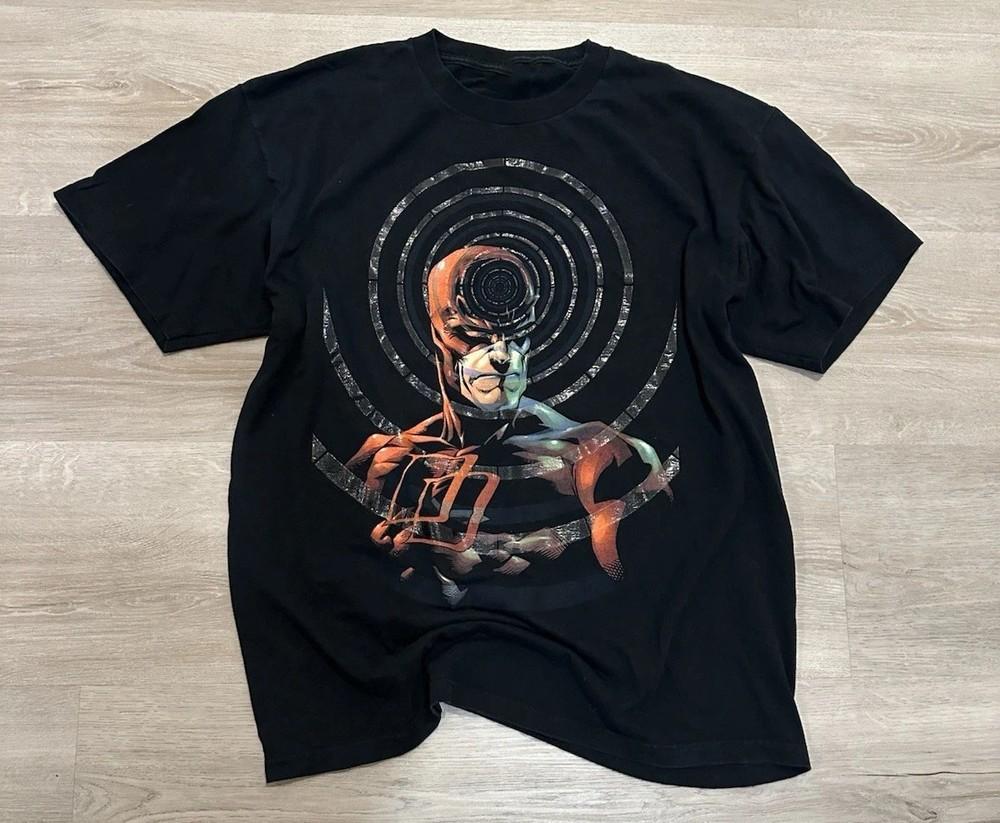 Футболка Marvel Сорвиголова Комиксы Мэтт Мердок Размер S-5XL Comfort Colors Унисекс Футболка L