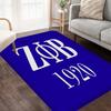 Zeta Phi Beta Hallway Carpet Non-Slip Laundry Room Mat Laundry Decor Balcony Child Living Room Bedside Area Rugs