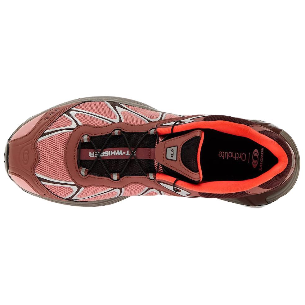 SALOMON Xt-Whisper Fashion Comfortable Non-Slip Wear-Resistant Low-Top Casual Running Shoes Men Sneaker Red 477613
