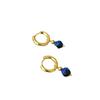 Guochao Minimalist Olive Jade & Bamboo Rhythm Earrings - Retro Style Ear Cuffs