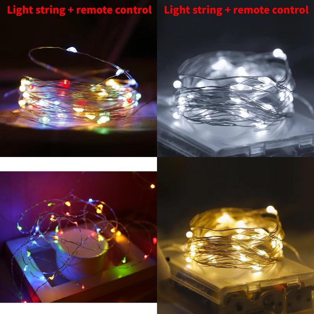 Battery Box Copper Wire Led String Light For Christmas Decor And Festive Events