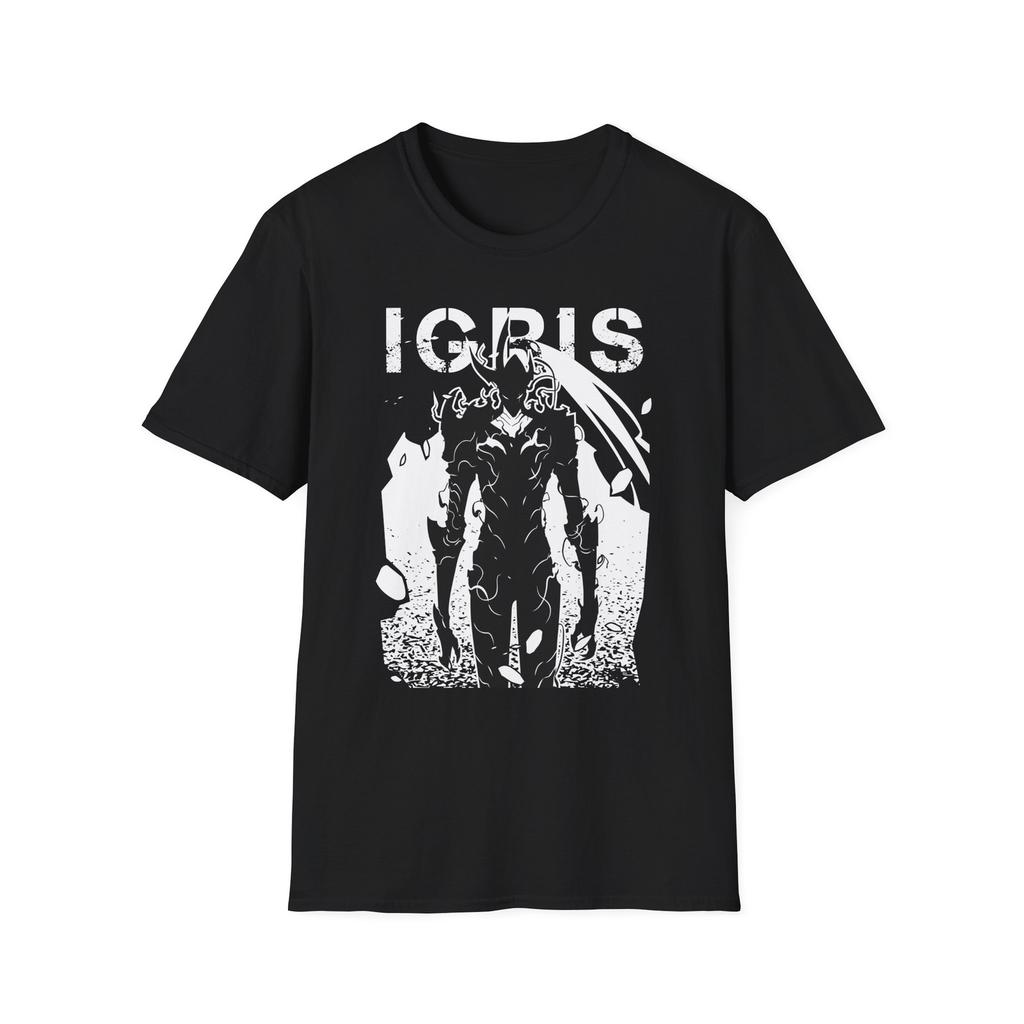 Igris Dark Warrior Tshirt Video Game Character Tee