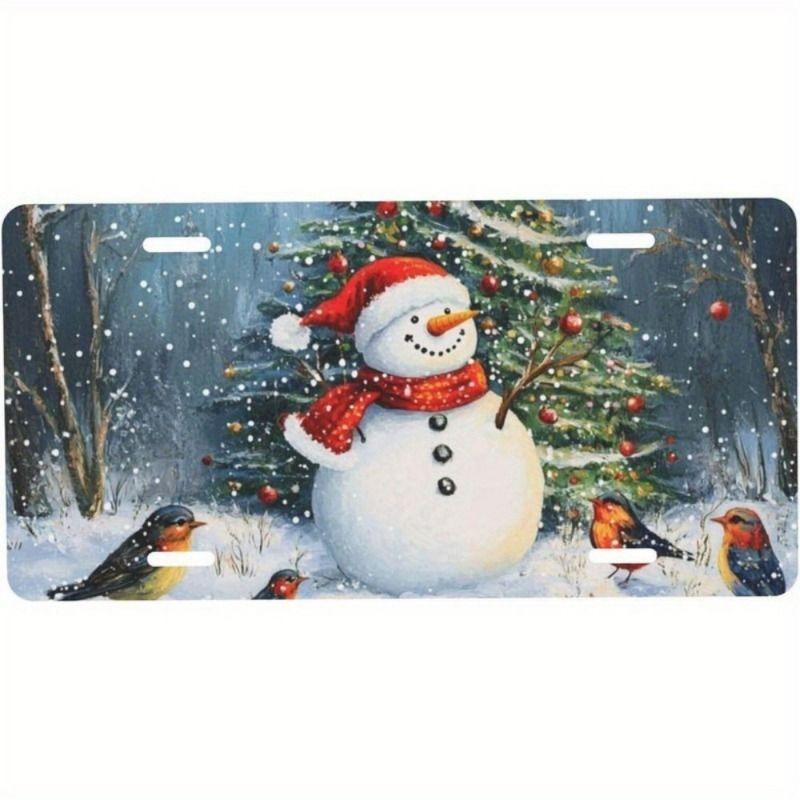 Motorcycle Souvenir License Plate, Metal Auto Wall Decor 15x30cm