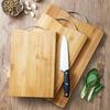 Solid Wood Chopping Block with Handle Wooden Chopping Board Kitchen Supplies Cutting Board Kitchen