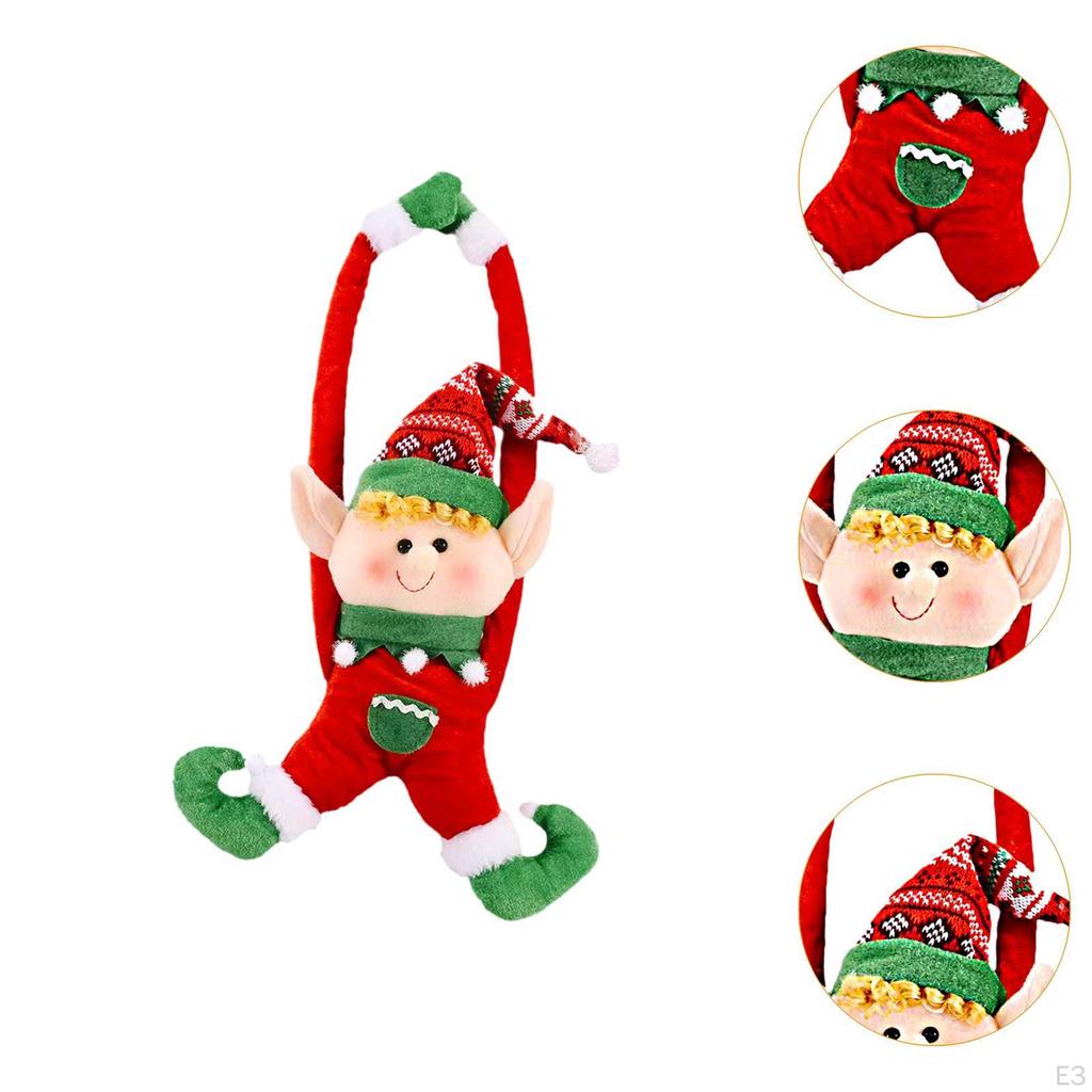 Adorable Doll Curtain Buckle Christmas Decoration Festive Holder Versatile Tieback