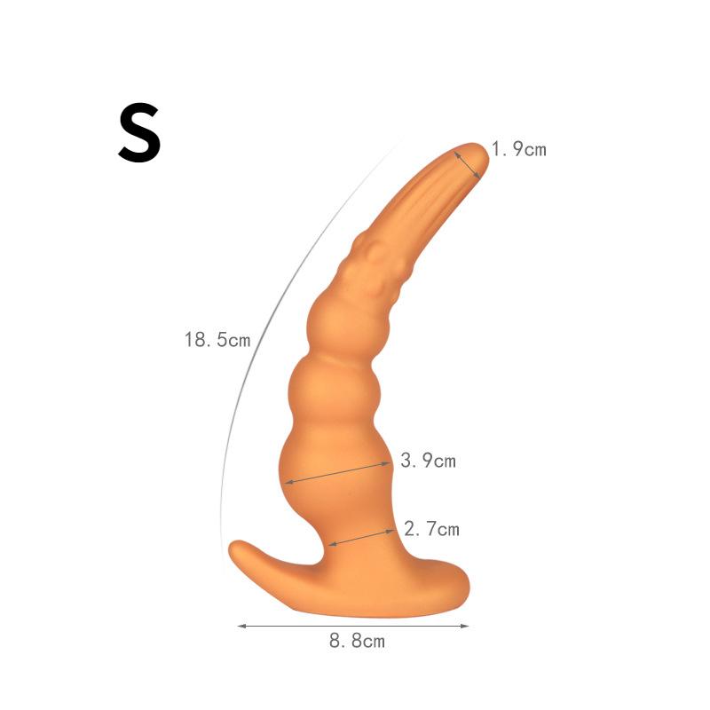 Soft Tentacle Anal Plug Anal Sex Toy Silicone Dildo Masturbator Strap on Penis Fisting Realistic Dick Slave Femdom