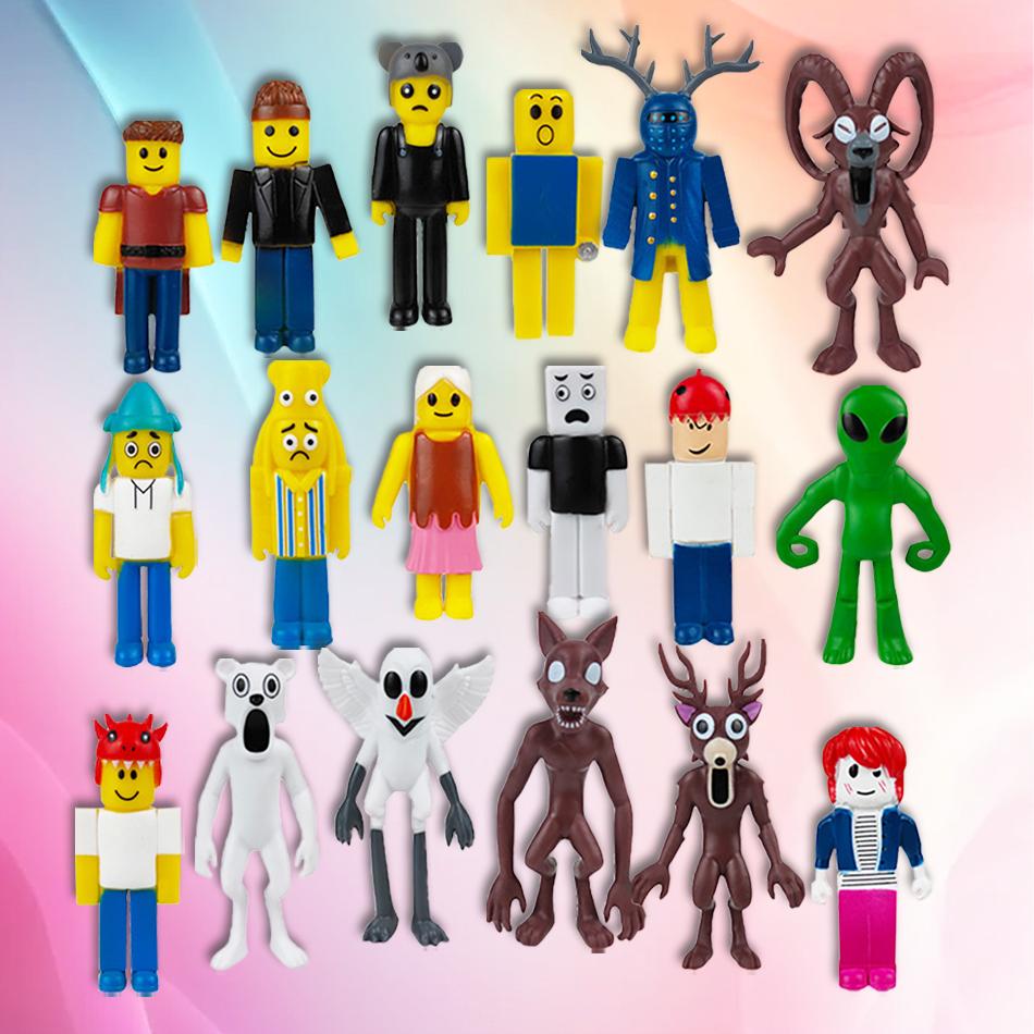 Discover Intime 18Pcs/Set Hot 99 Nights In The Forest Deer Wolf 10Cm Figure Decoration Collection Birth Date Spooky Holiday Xmas Gifts Playthings Children