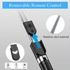 1.7M Long Extended Bluetooth Wireless Selfie Stick Live Stand Holder Tripod Foldable with Fill Light Phone Holderfor Smartphones