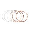 6 Pieces Steel Core Folk Guitar String Replacement Sets Acoustic Guitar Strings