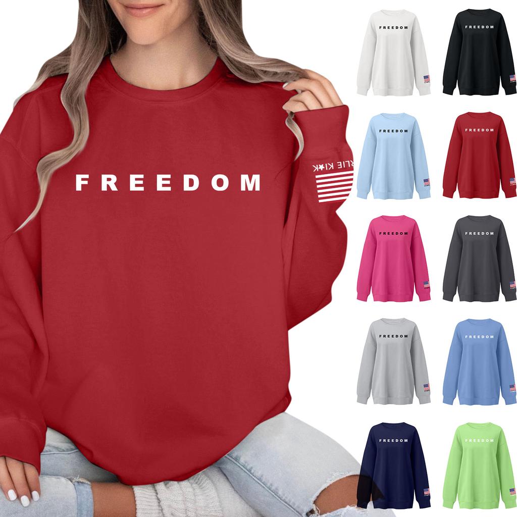 Dámská mikina Colorblock Dlouhý rukáv Kulatý výstřih Neformální Pohodlné Volné Lehká dámská mikina