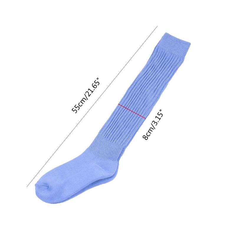 Women Calf Socks, Middle Tube Solid Color Crew Socks Colorful Mid-length Stockings Fashion Socks for Women