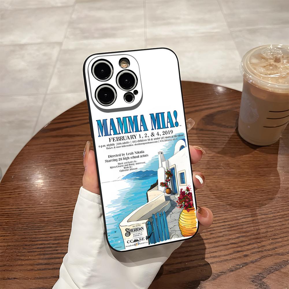 Musical Film Mamma Mia Phone Case For Iphone 16 Pro Max 14 12 15 Plus 17 Pro Max 13 Pro 11 Xr X Xs 8 7 Plus Back Cover