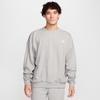 NK CLUB FT OVERSIZED CREW Sweatshirt Men's Dark Gray
