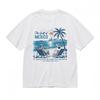 Women's Fashion Classic T-Shirt Coastal Palm Tree Silhouette Design Tee