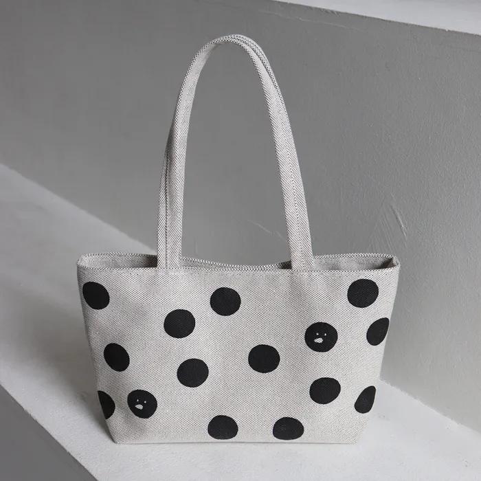 dot dot sayho canvas tote bag
