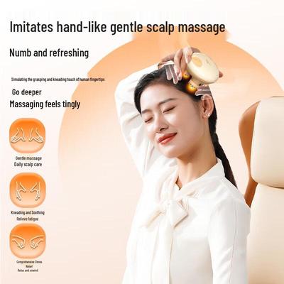 Hezheng Electric Scalp Massager with Cat Claw Design CN Plug (adapter Included)