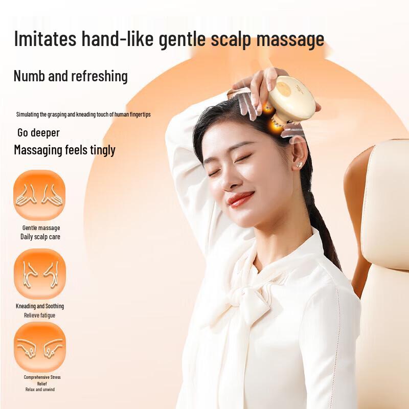 HEZHENG Electric Cat Paw Scalp Massager