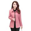 Women Woolen Jacket  New Autumn Winter Fashion Slim Short Woolen Coat Female Casual Thicken 5XL Wool Outerwear B