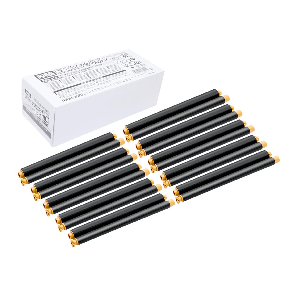 

Miyoshi Panasonic general purpose ink ribbon 18m 10 pieces KX-FAN190/190W/190V FXS18PB-10