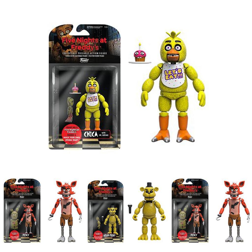 Fnaf Funko Five Nights At Freddy's Actionfigur Beweglich Golden Freddy Für Kinder