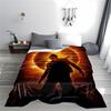 Mysterious Illuminati Design for all seasons blanket lunch break throw gift