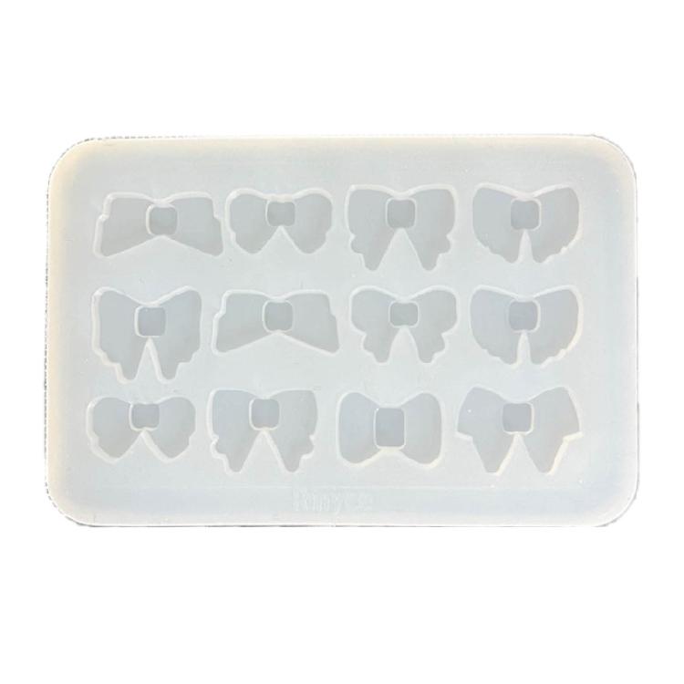 Epoxy Resin Silicone Mould DIY Jewelry Finding Mold Bowknot Pendant Molds Craft 1
