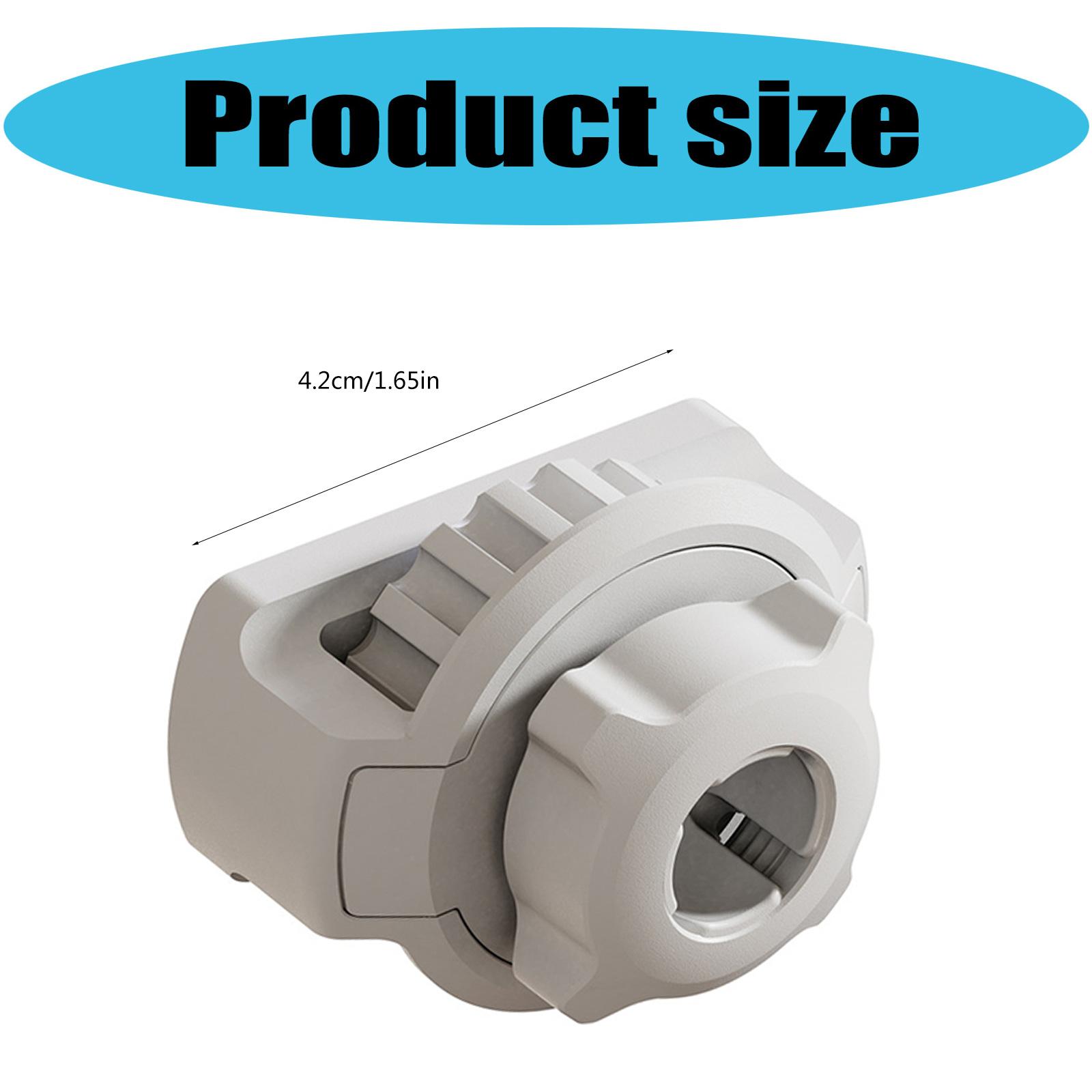 

Plastic Ball Head Adapter 1/4inch Screw Mount 17mm for Vlogging Photography Gear Outdoor Selfie Stick Adapter