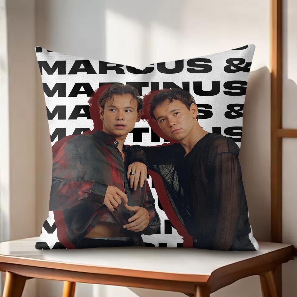 

MMarcus and MMartinus Cushion Cover Natural Linen Organic Fabric DoubleSided Printing Couch Pillow Covers Home Decor 30x30cm