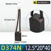 Z4 South Seas Graphite DC Motor Carbon Brush D374N B12.5 Wear-Resistant National Standard