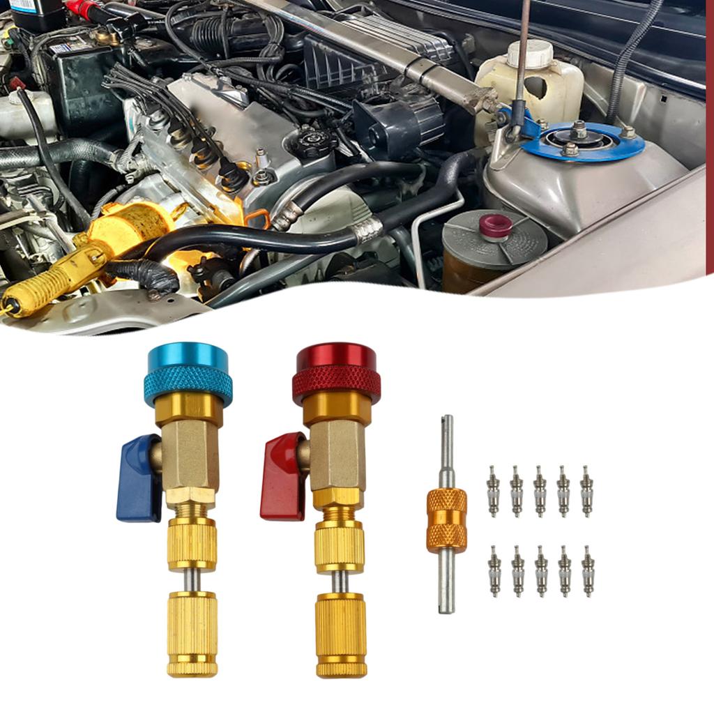Low Pressure Tools Automotive Maintenance Tools Automotive Repair For R134A Valves Air Conditioning Valve Remover