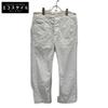 RRL White Cotton Chino Pants with Button Fly Bottoms 32x30 whiteUsed