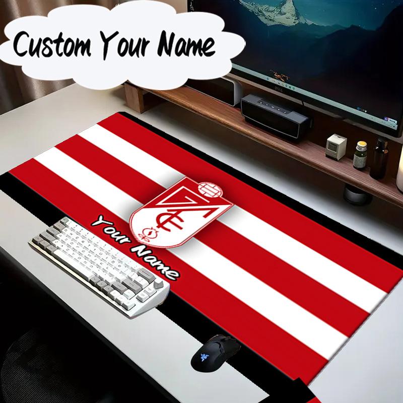 Custom Name Mouse Pad Granada Golden Crest  Mouse Pad, Gaming Mouse Pad, Keyboard Pad, Desk Decor for Computer Notebook Fan Birthday Gift