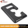 Carbon Fiber Front Cup Holder Trim Cover For Frod F250/F350/F450/F550 2008-2016