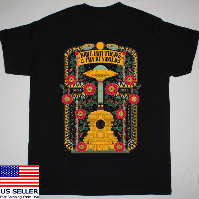 

Dave Matthews Band Tim Reynolds Concert 2025 Full Size S-5XL SS455 Unisex T-Shirt XXXXL