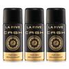 Larive Men's Cashmere Perfume Deodorant 150ml 3 Pcs