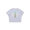 Bbc EarTh GradienT ArTwork ShorT Sleeve T shirT  Lilac 