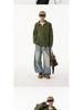 Unisex Faux Two-Piece V-Neck Knit Sweater - Loose, Lazy Style Wool Base Layer for Autumn/Winter.