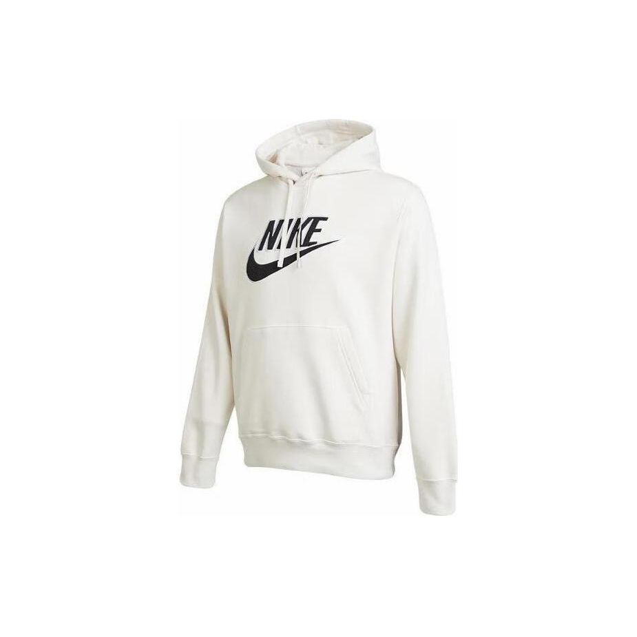 Nike Letter Print Cotton Sports Casual Hoodie Men hoodies White DX1518-309 XL