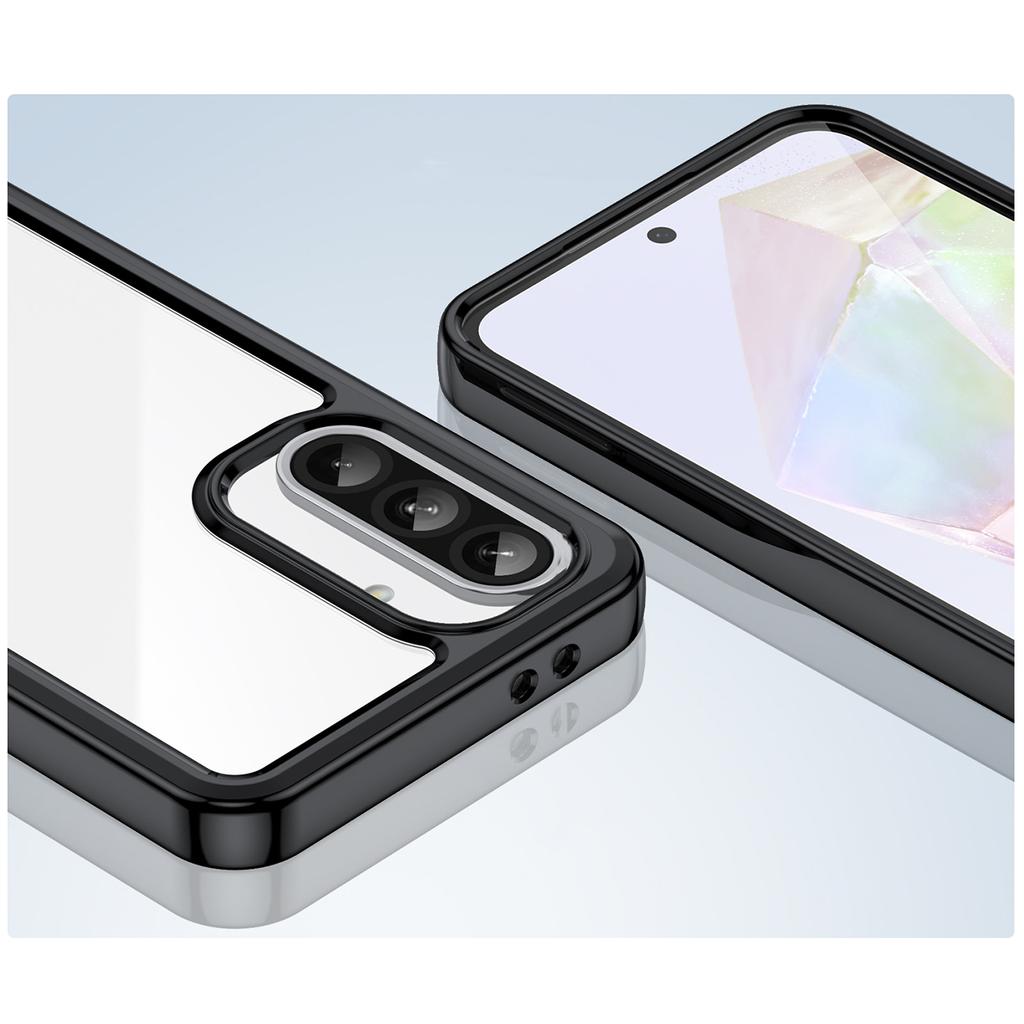Samsung Galaxy A26 Outer Space Case with Flexible Frame - Black