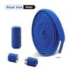 1 Pair Capsule Buckle Shoelaces Quick Release for Sneakers - Flat Elastic Shoe Laces for Kids & Adults No Ties Shoe Accessory