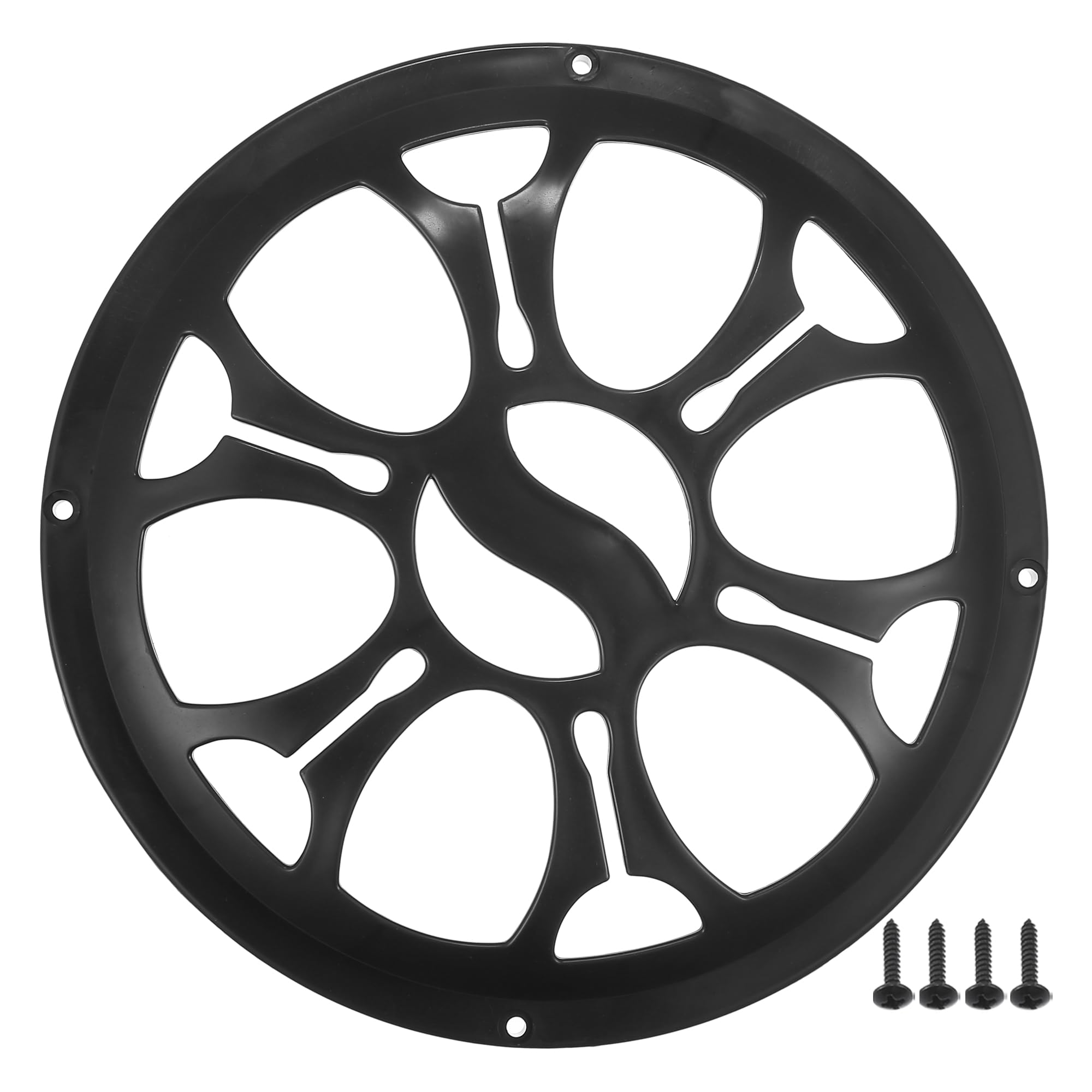 

ACROPIX Универсальная 8-дюймовая защитная сетка для автомобильного динамика, круглая 8-дюймовая, для аудиодинамика, сабвуфера чёрный