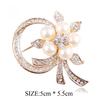 Fashion Pearl Wreath Brooch Hundred Corsage Flower Corsage Flower Corsage Jewellery Female Accessories Long-Lasting Color Exquisite Brooch BFF Gift