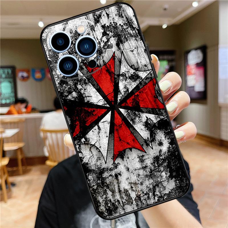 

Umbrella Corporation Case For iPhone 17 16 15 13 12 11 14 Pro Max Mini Plus 16e 17 Air Bumper Cover Accessories iPhone 17