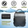 1 Stück Wasserbeutel 20L Outdoor Camping Wandern Solardusche Beutel Heizung Campingdusche Klettern Trinkrucksack Schlauch Umschaltbarer Duschkopf