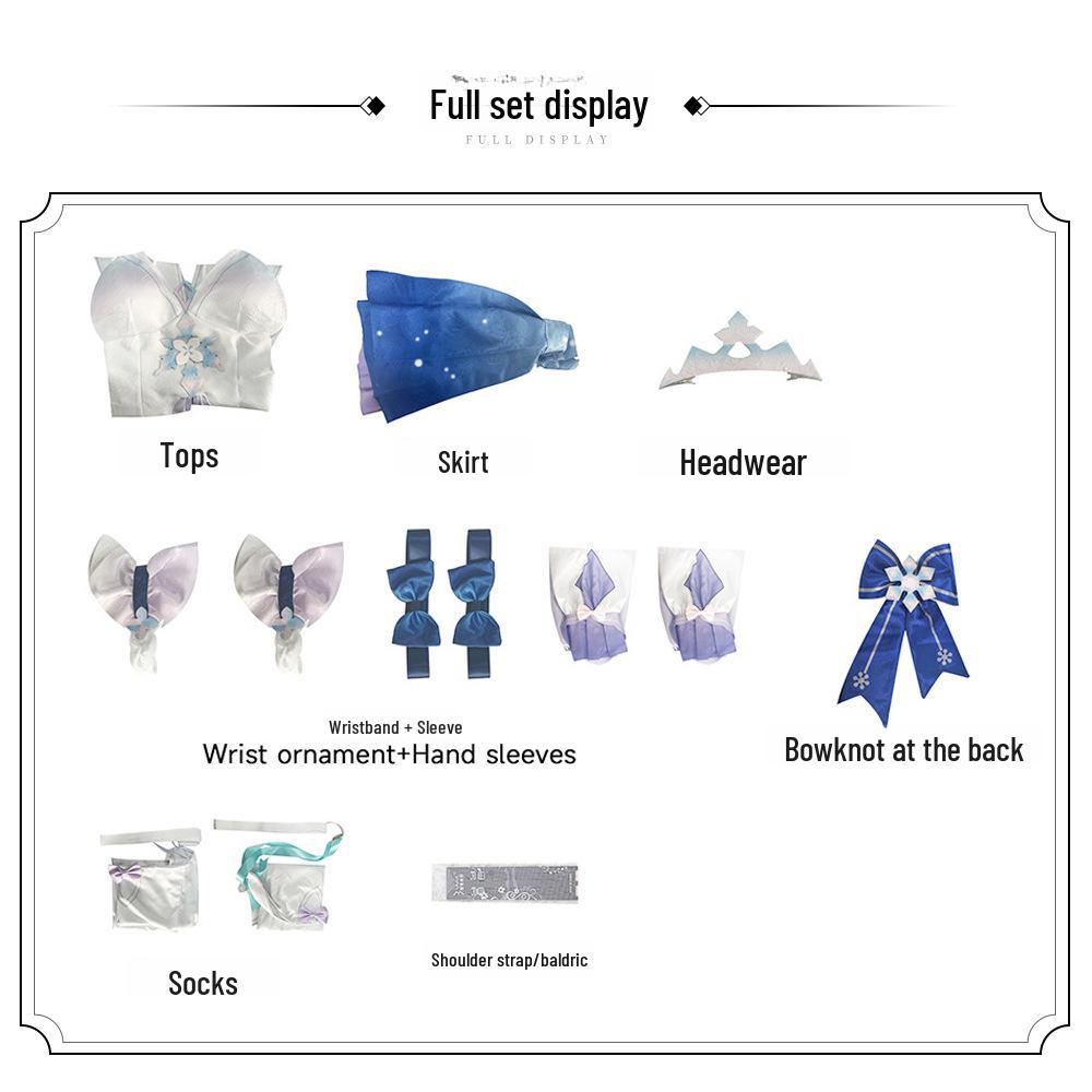 Fog City Star Dome Railway March 7 Cosplay Dress - New Anime-Inspired Cosplay for Women